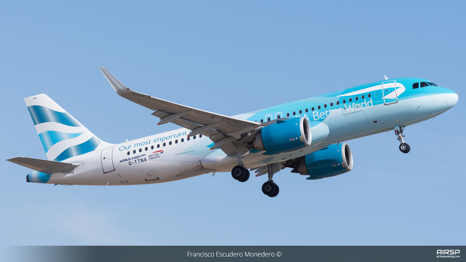 British Airways  Airbus A320neo  G-TTNA