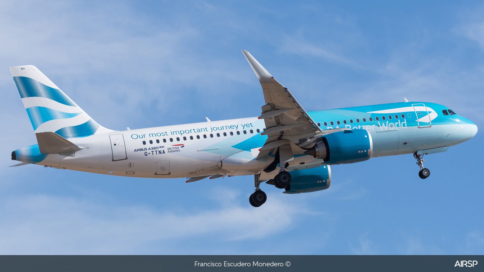 British Airways  Airbus A320neo  G-TTNA
