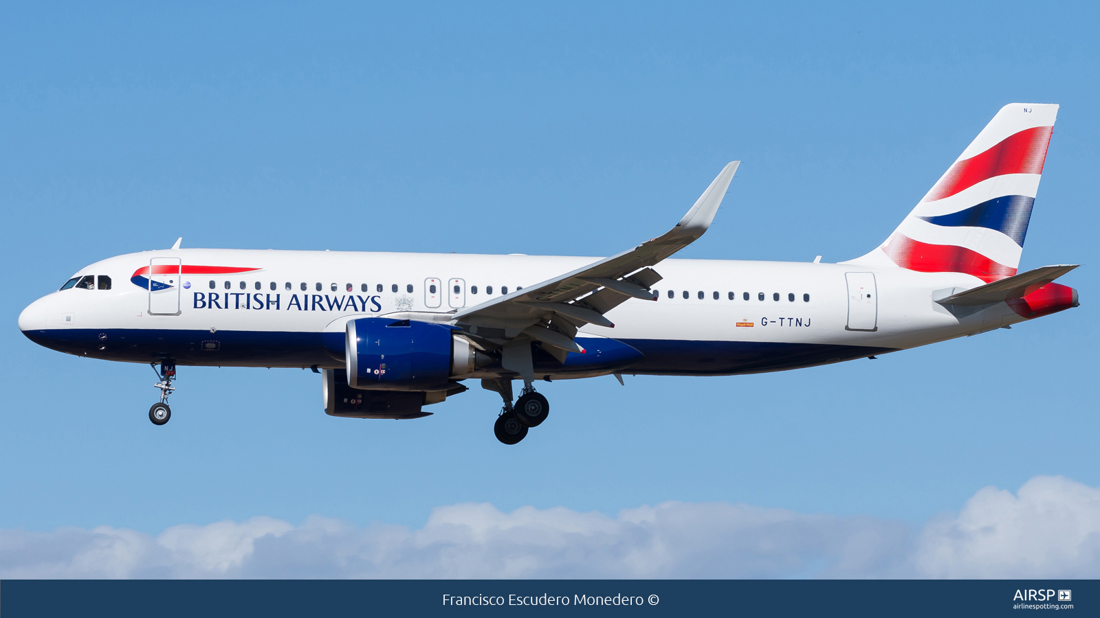 British Airways  Airbus A320neo  G-TTNJ