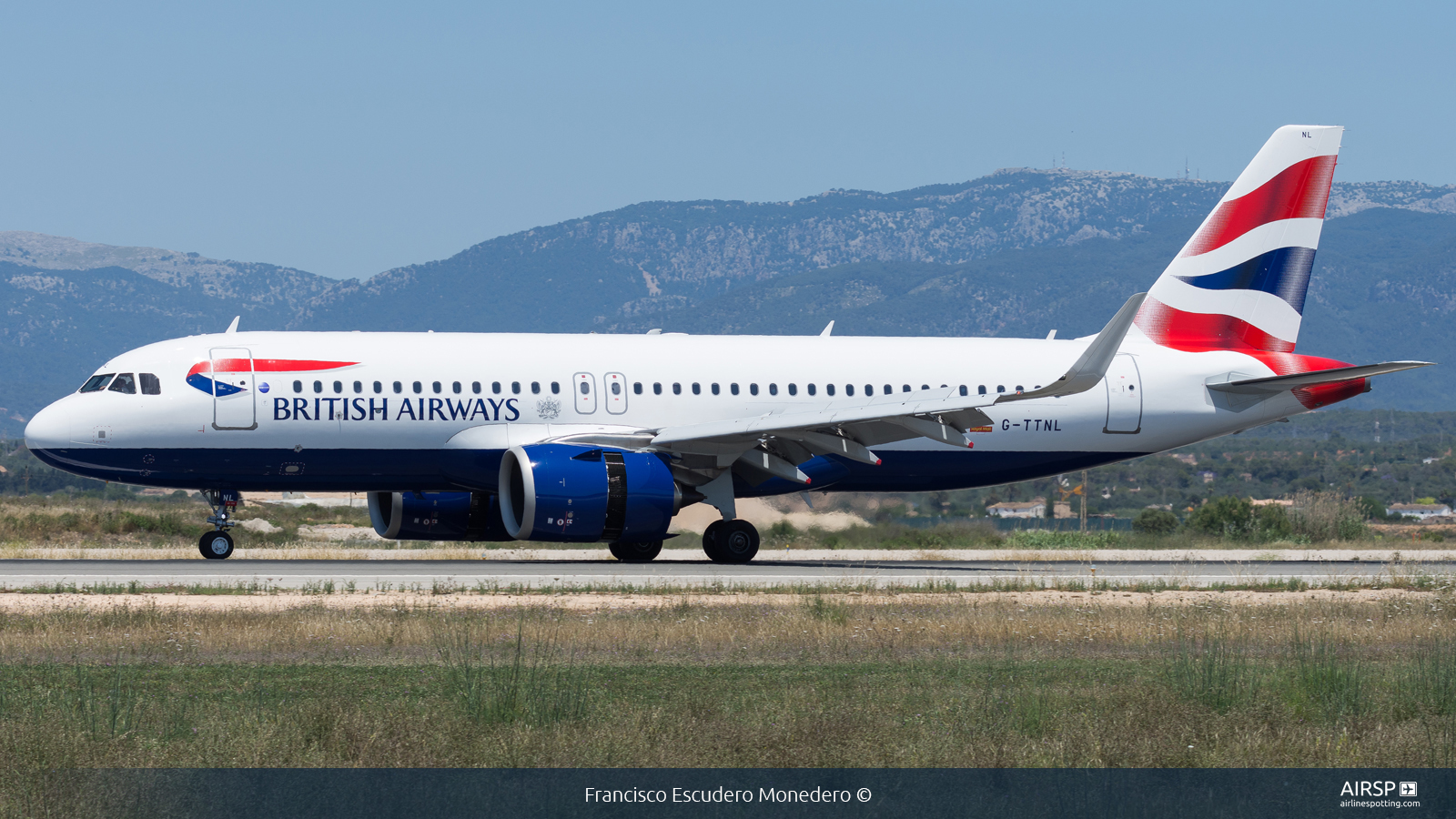 British Airways  Airbus A320neo  G-TTNL