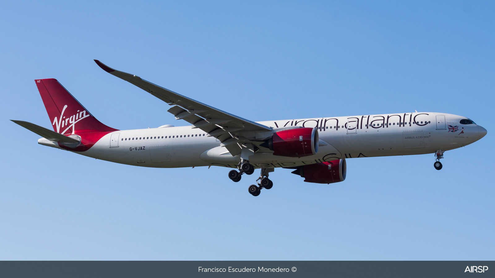 Virgin Atlantic  Airbus A330-900neo  G-VJAZ