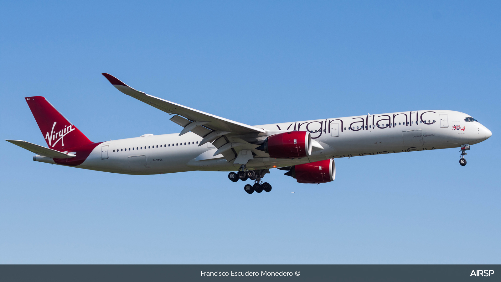 Virgin Atlantic  Airbus A350-1000  G-VTEA