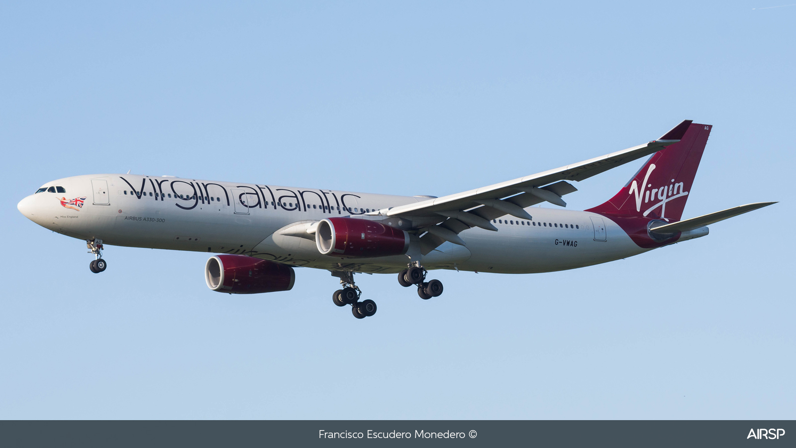 Virgin Atlantic  Airbus A330-300  G-VWAG