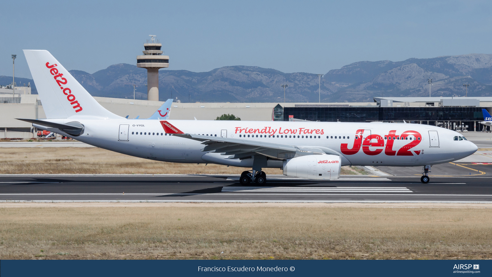 Jet2  Airbus A330-200  G-VYGL