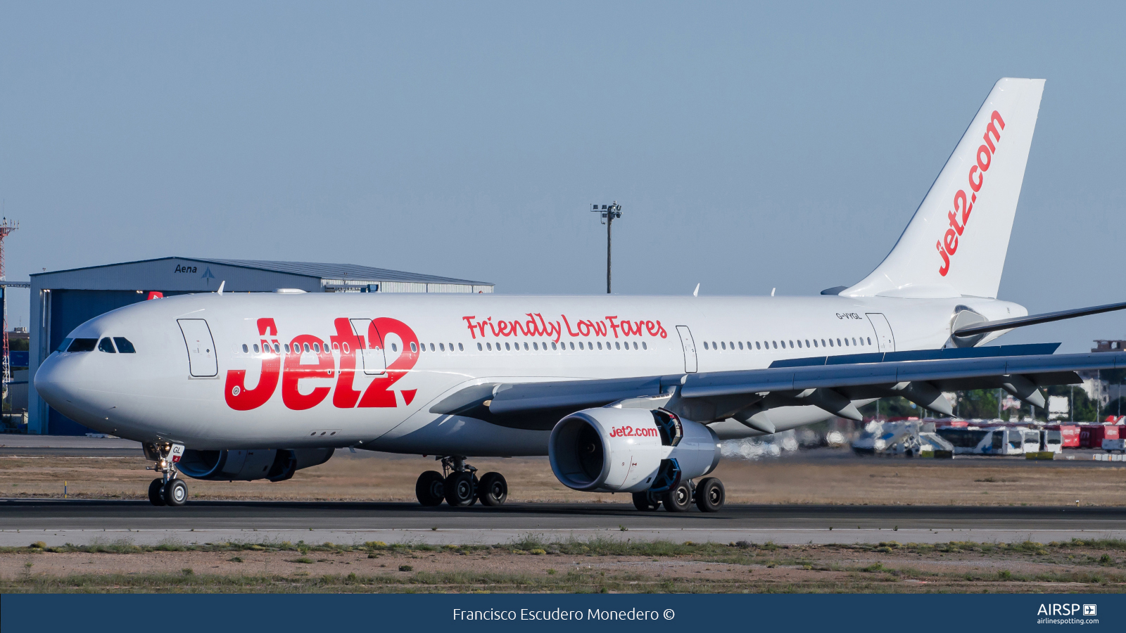 Jet2  Airbus A330-200  G-VYGL