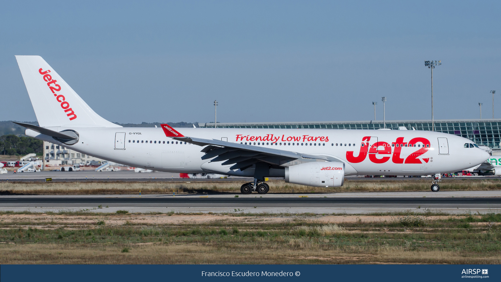 Jet2  Airbus A330-200  G-VYGL