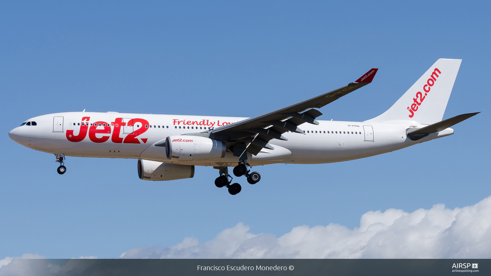 Jet2  Airbus A330-200  G-VYGL