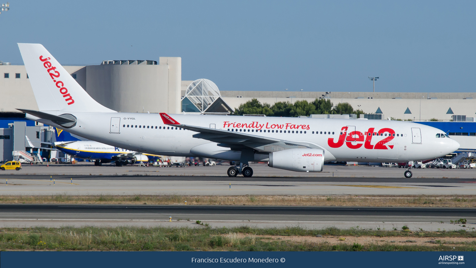 Jet2  Airbus A330-200  G-VYGL