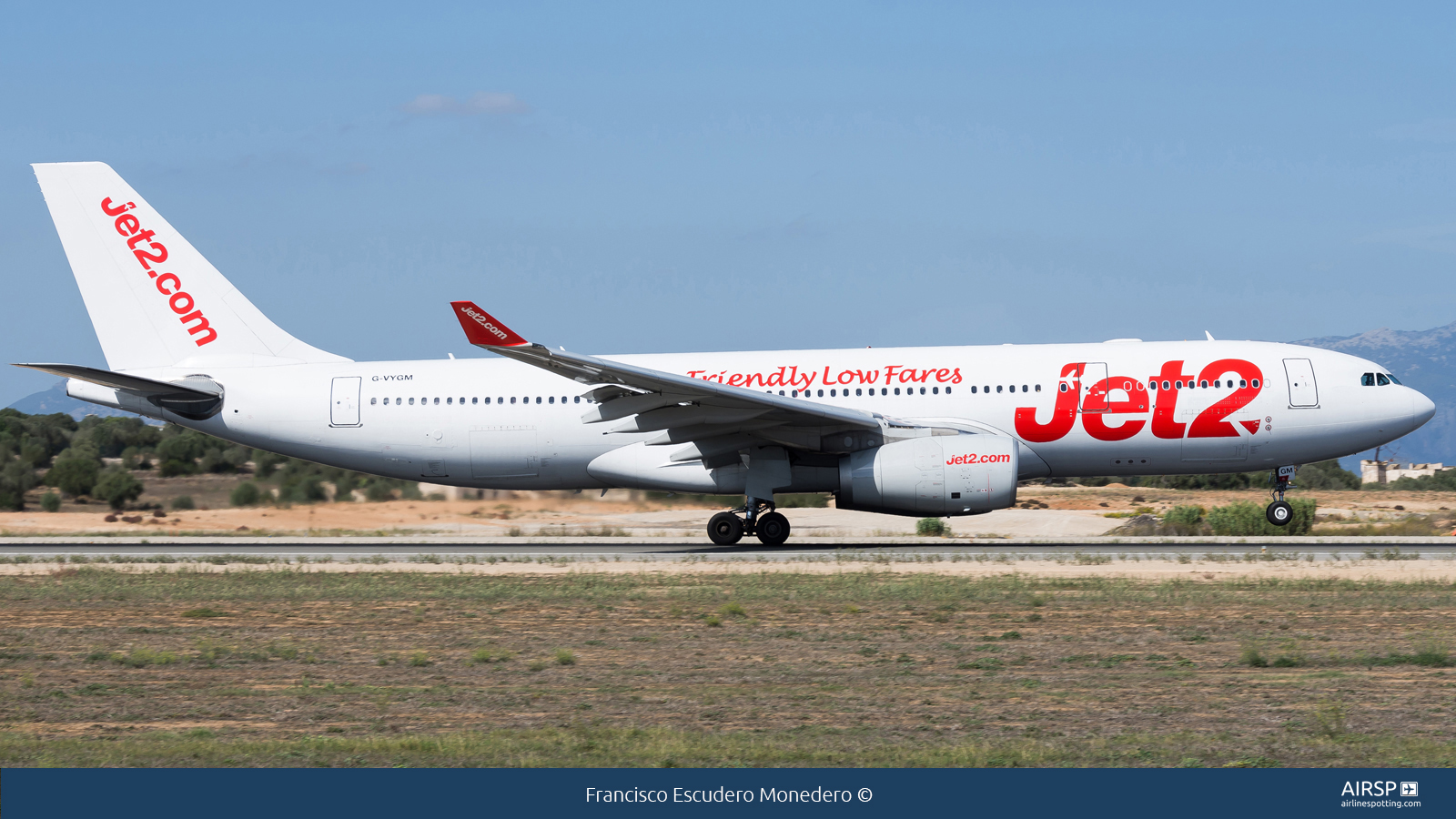 Jet2  Airbus A330-200  G-VYGM
