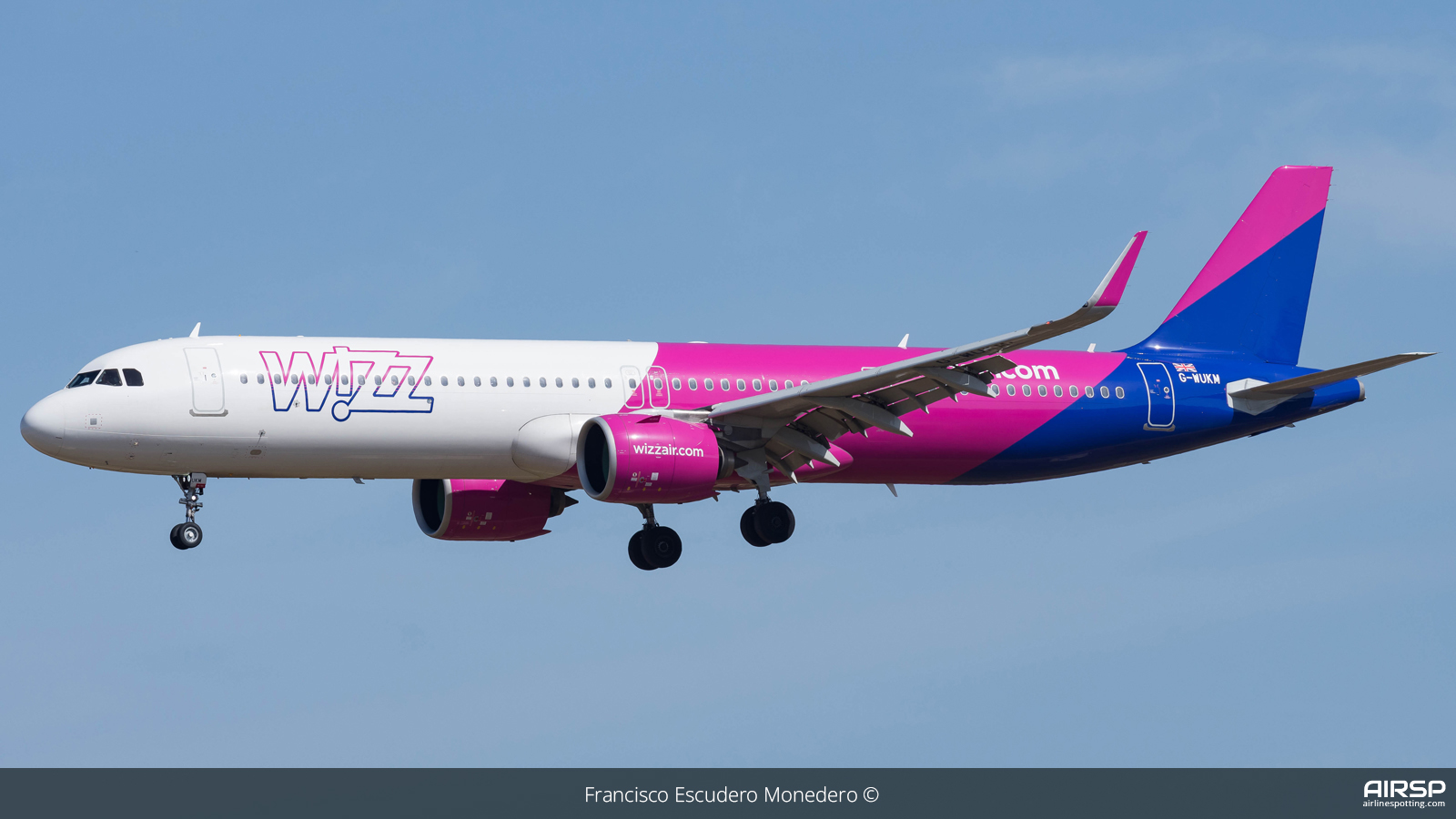 Wizz Air  Airbus A321neo  G-WUKM