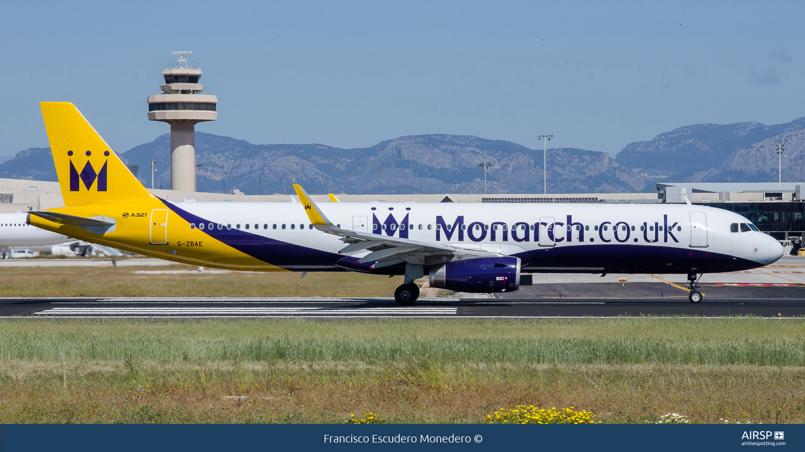 Monarch Airlines  Airbus A321  G-ZBAE