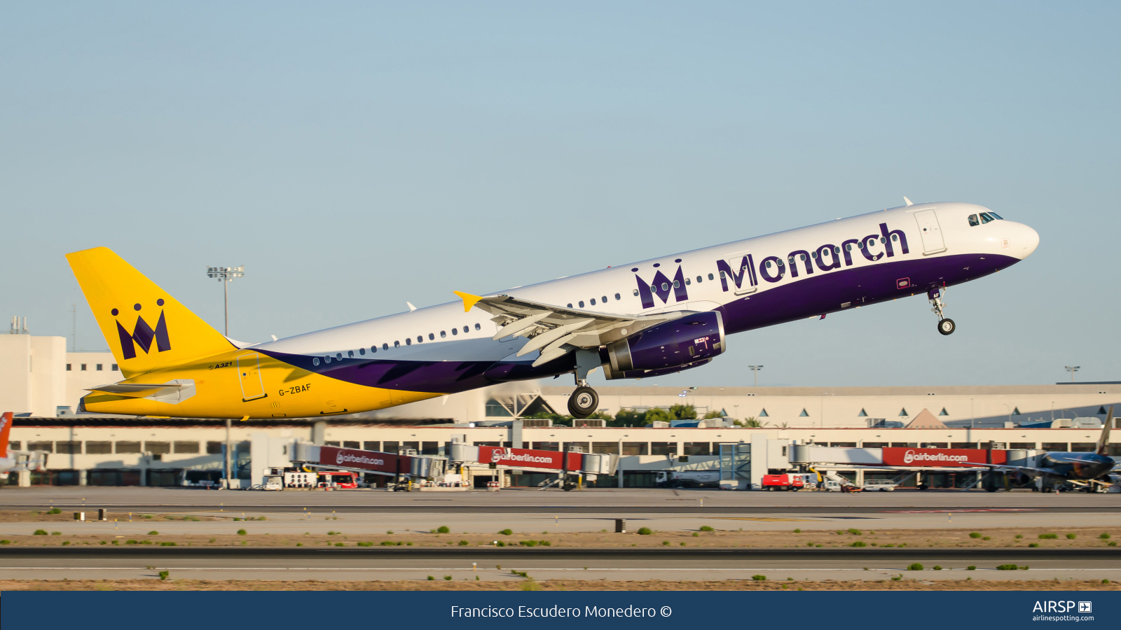 Monarch Airlines  Airbus A321  G-ZBAF