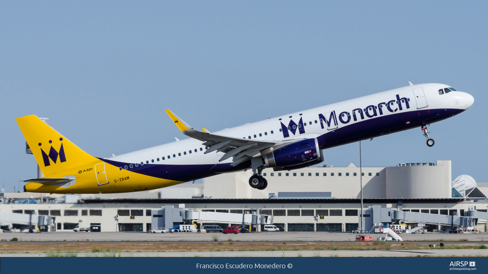 Monarch Airlines  Airbus A321  G-ZBAM