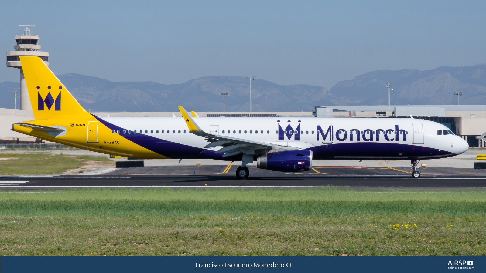 Monarch Airlines  Airbus A321  G-ZBAO