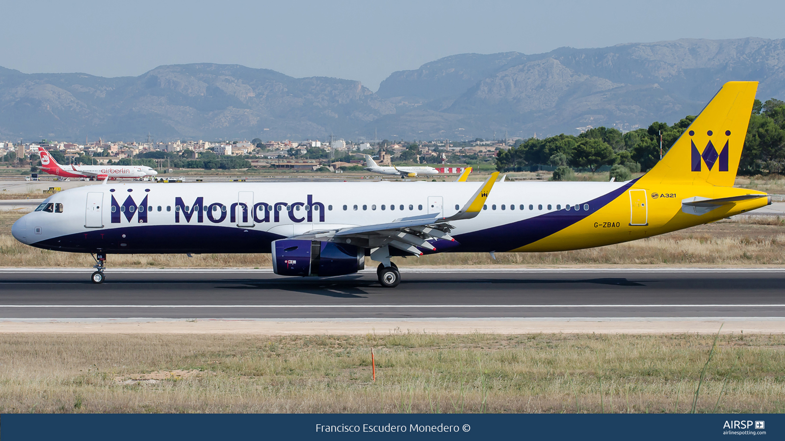 Monarch Airlines  Airbus A321  G-ZBAO