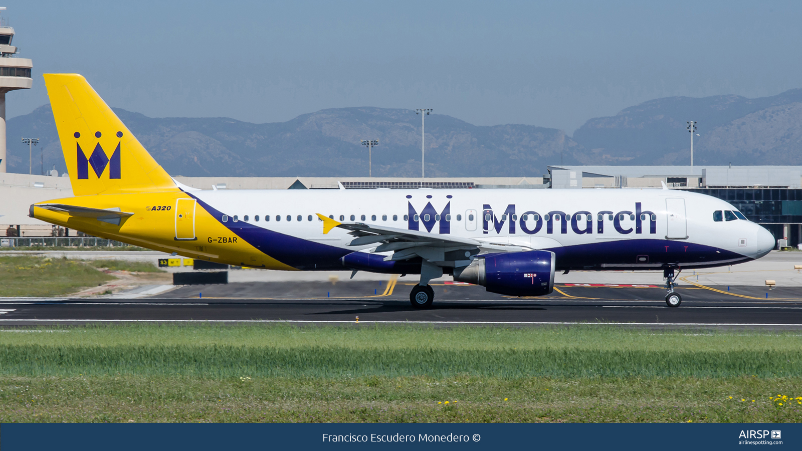 Monarch Airlines  Airbus A320  G-ZBAR