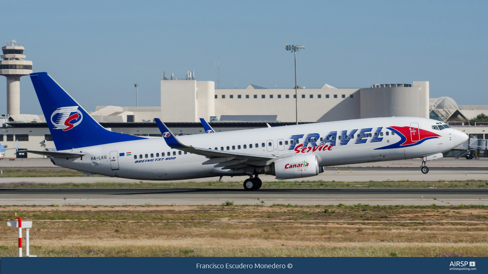 Travel Service  Boeing 737-800  HA-LKG