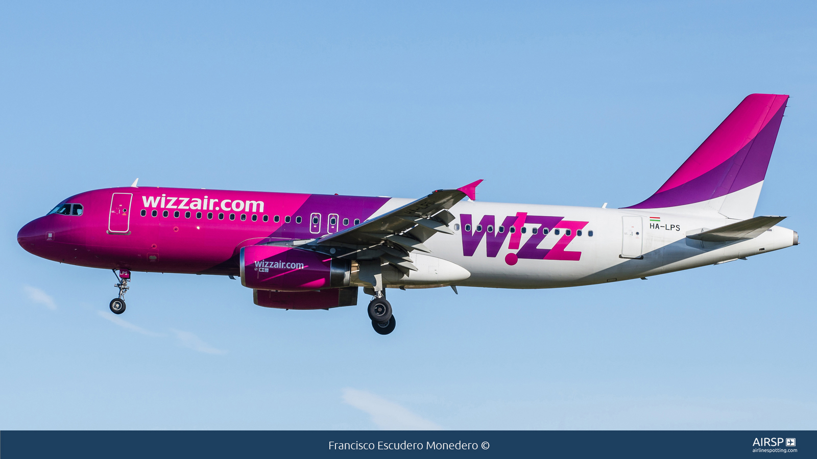 Wizz Air  Airbus A320  HA-LPS