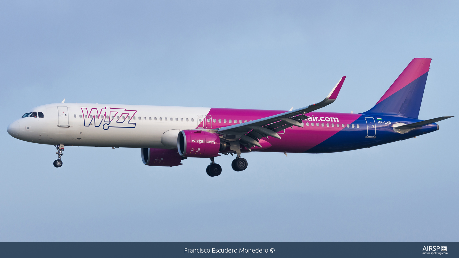 Wizz Air  Airbus A321neo  HA-LVA