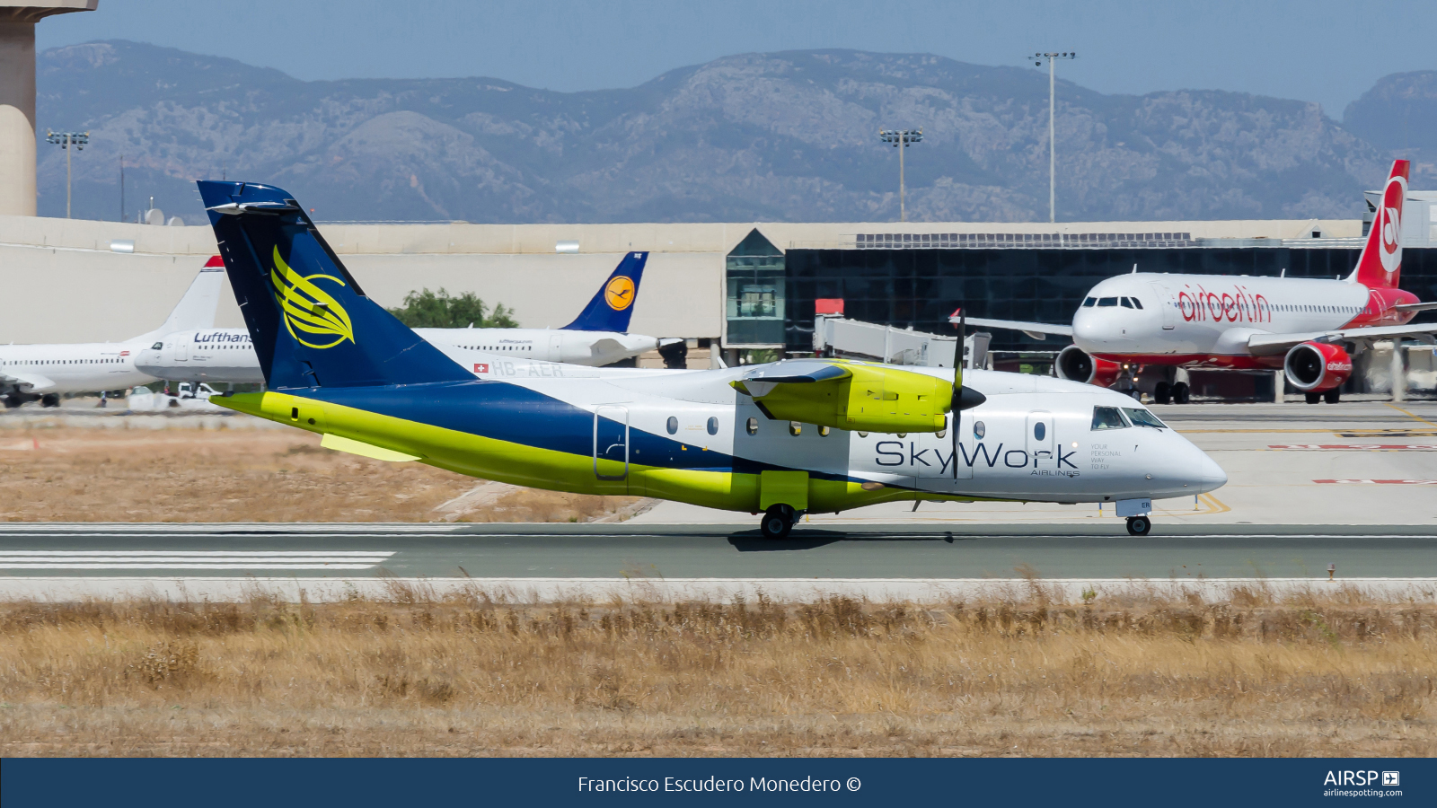 Sky Work Airlines  Dornier Do-328  HB-AER Sky Work Airlines  Dornier Do-328  HB-AER