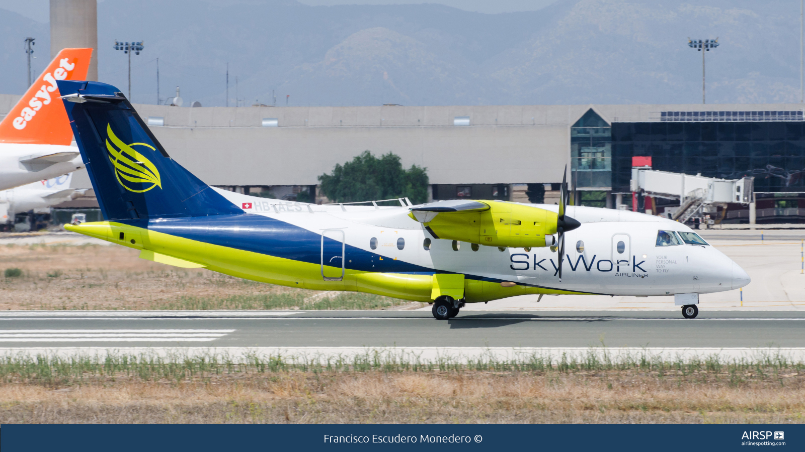Sky Work Airlines  Dornier Do-328  HB-AES