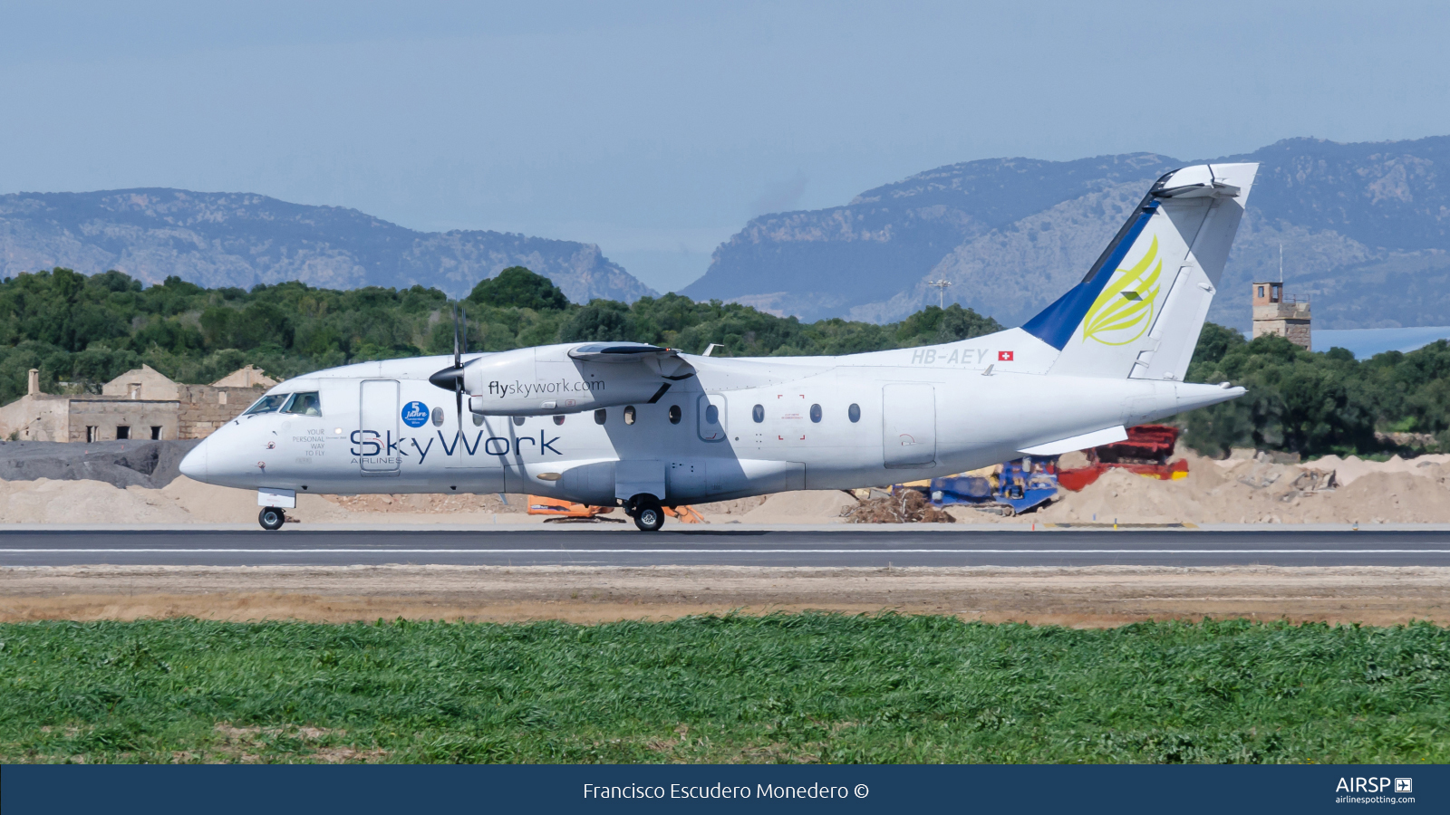 Sky Work Airlines  Dornier Do-328  HB-AEY