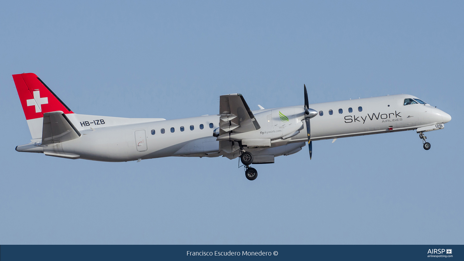 Sky Work Airlines  Saab 2000  HB-IZB