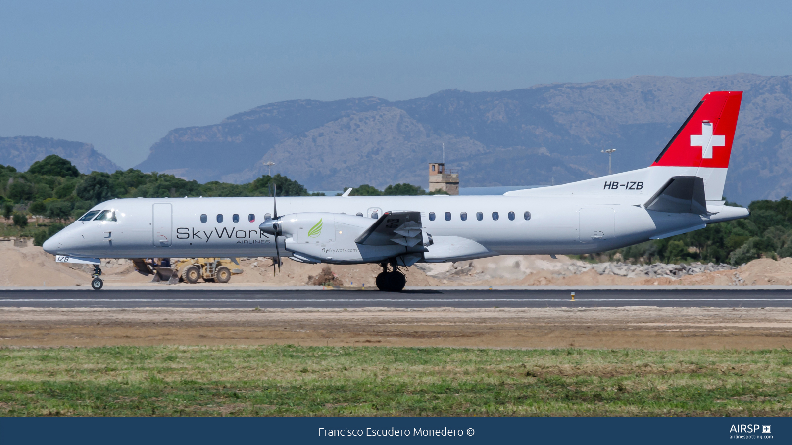 Sky Work Airlines  Saab 2000  HB-IZB