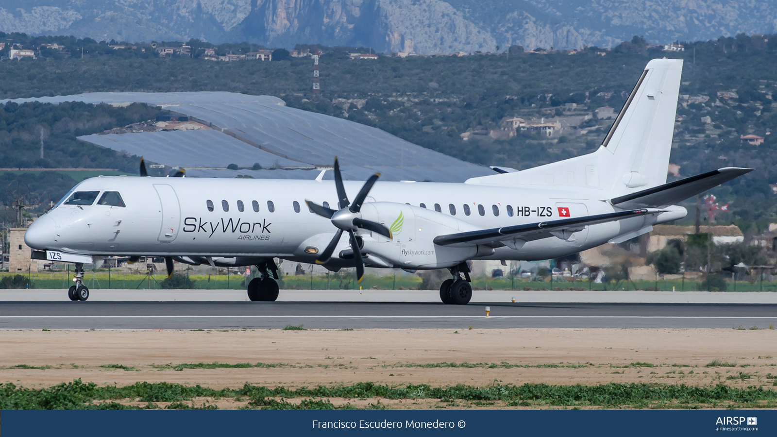 Sky Work Airlines  Saab 2000  HB-IZS