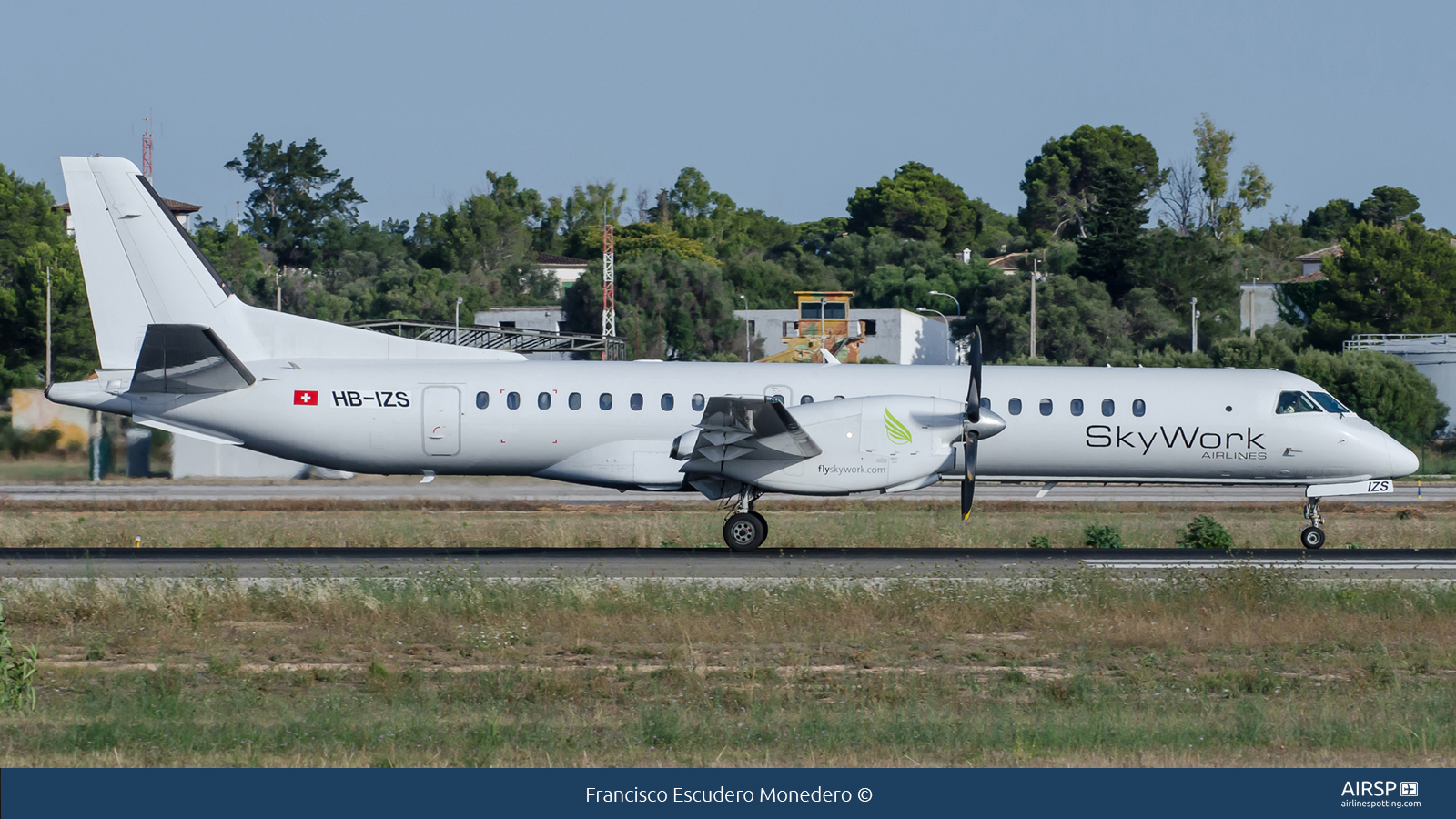 Sky Work Airlines  Saab 2000  HB-IZS