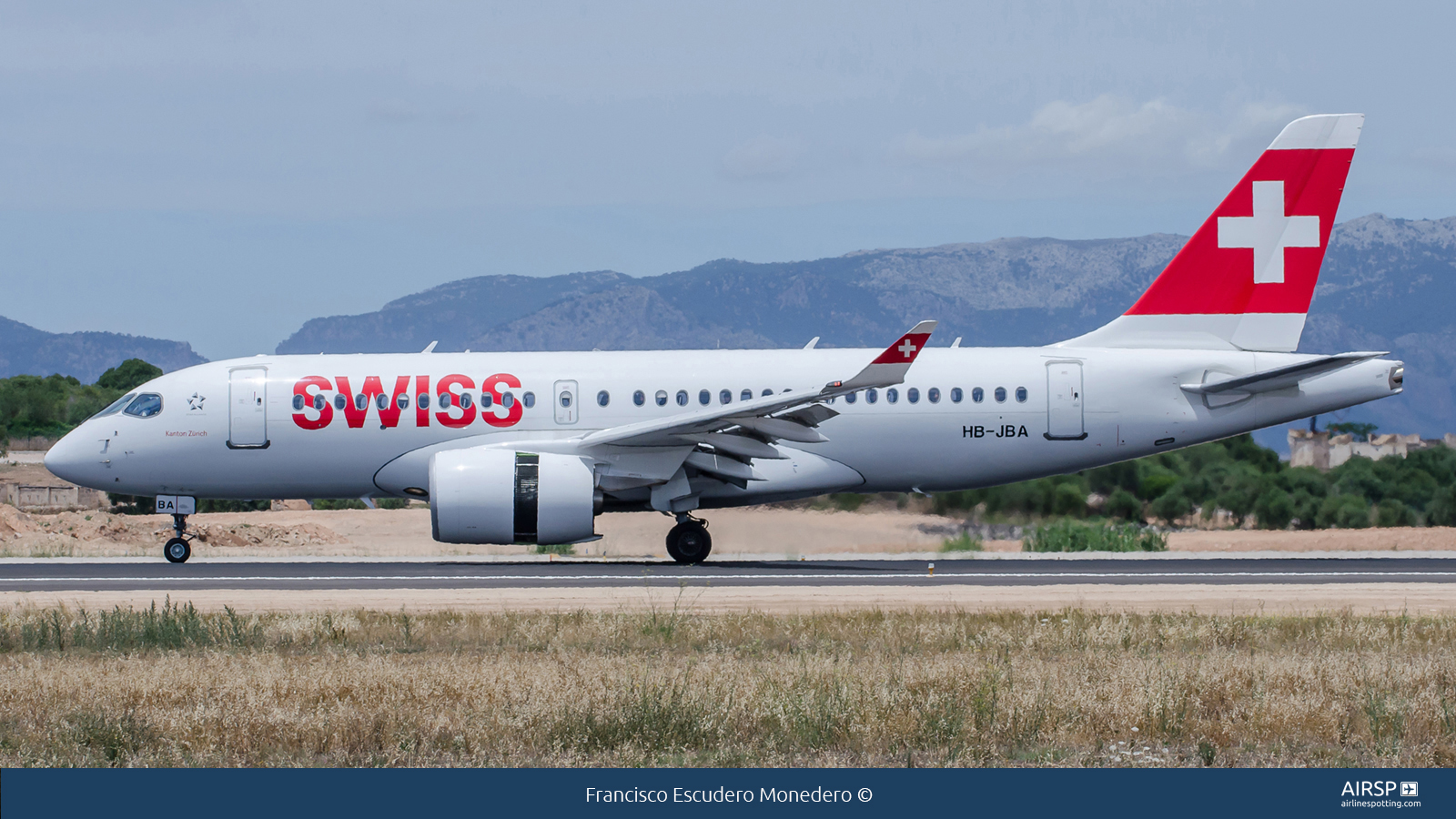 Swiss  Airbus A220-100  HB-JBA