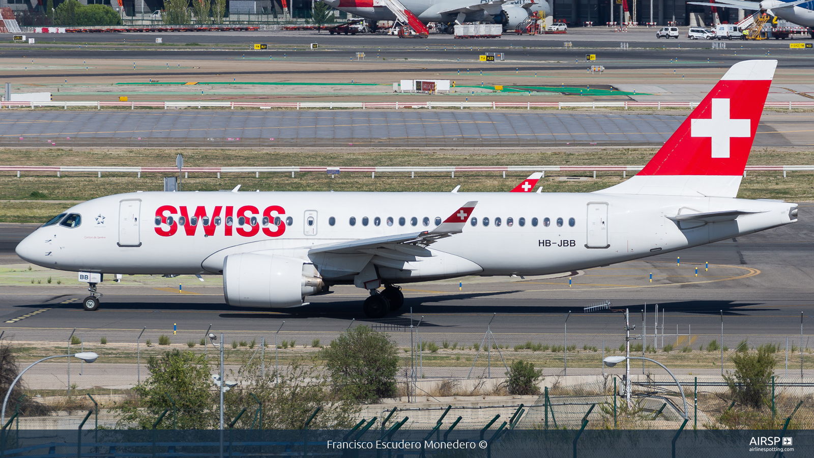 Swiss  Airbus A220-100  HB-JBB