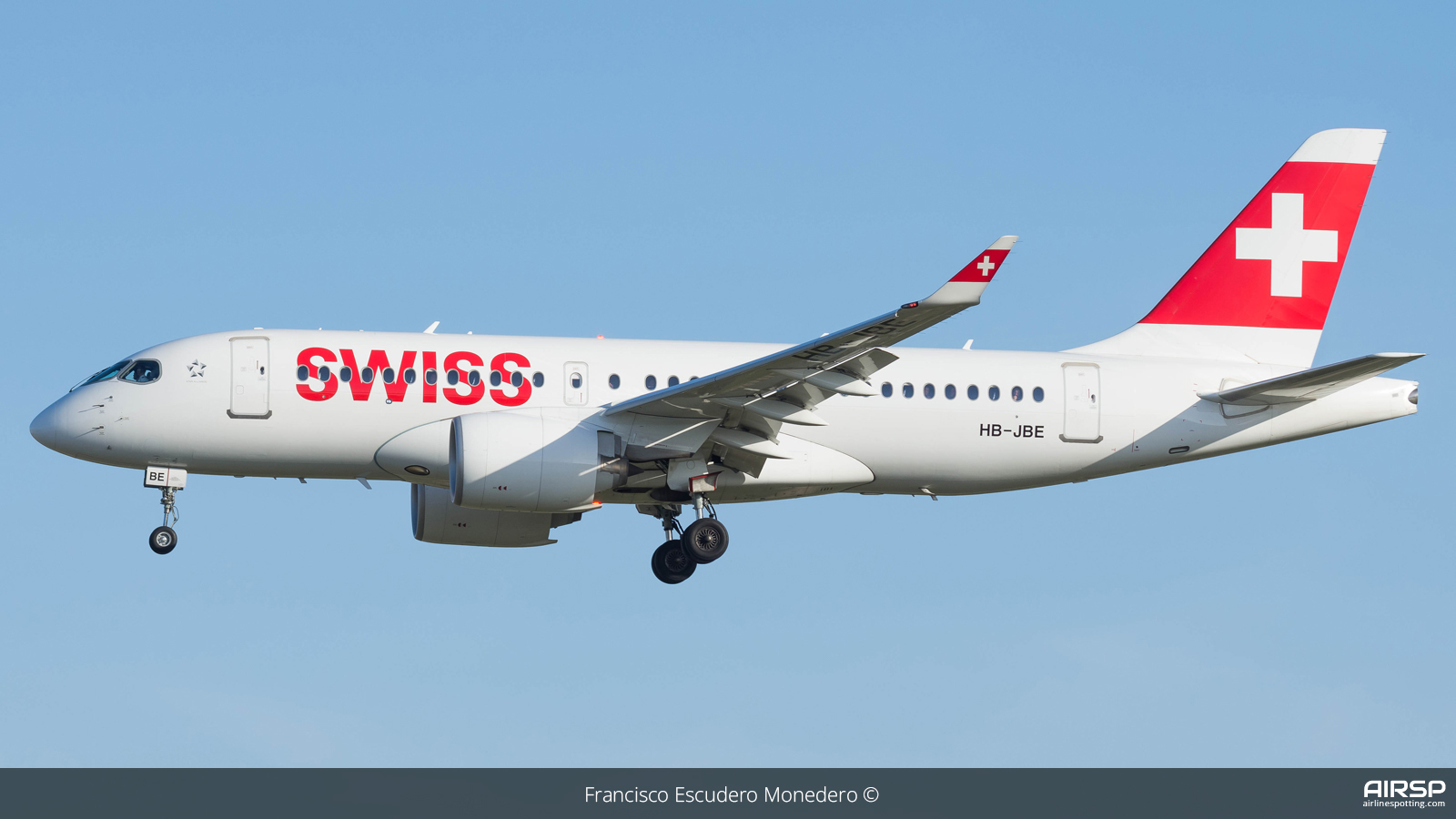 Swiss  Airbus A220-100  HB-JBE