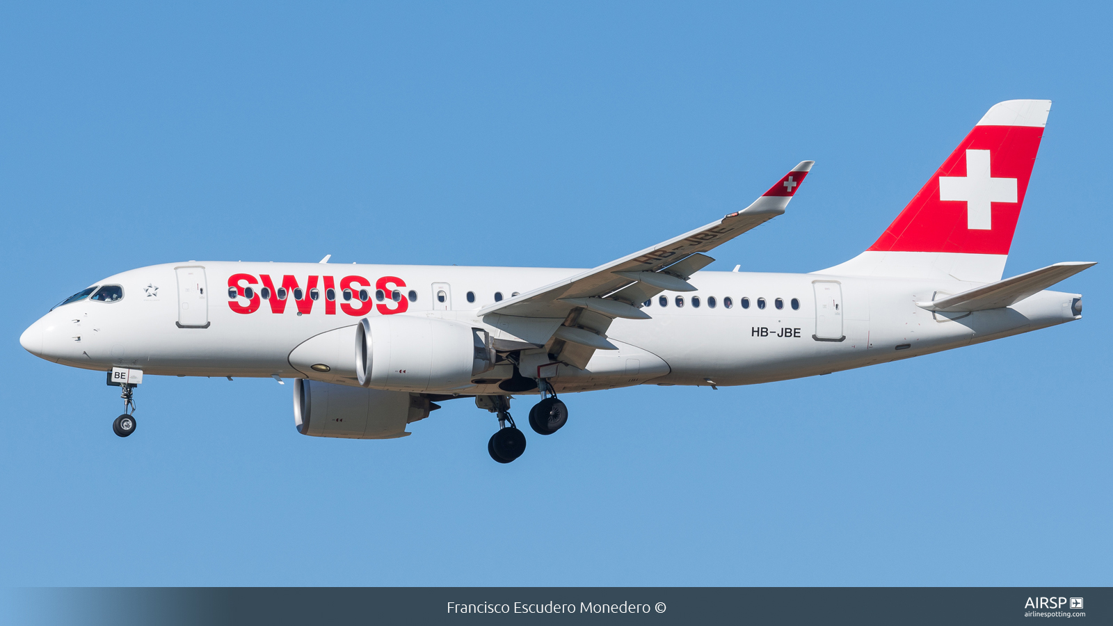 Swiss  Airbus A220-100  HB-JBE