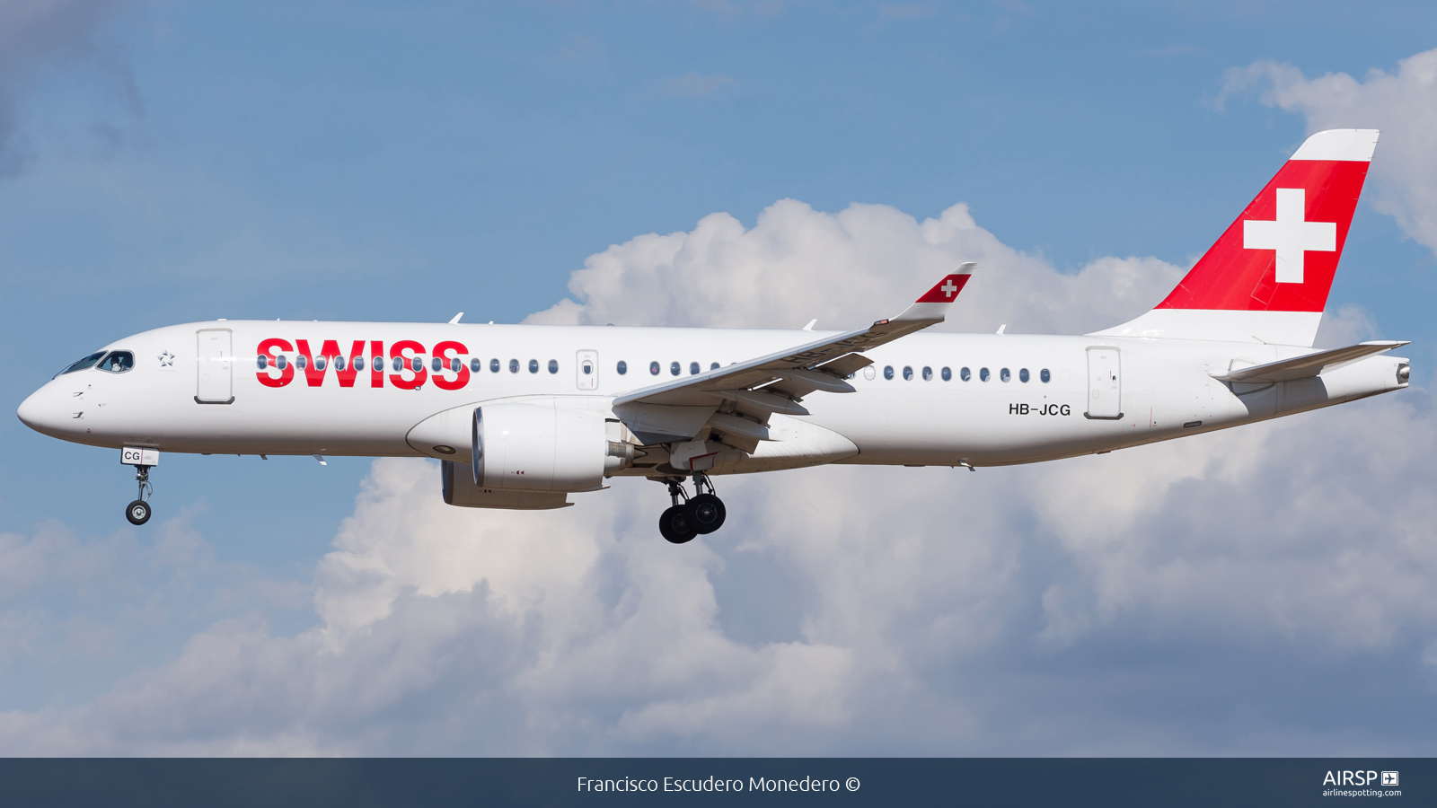 Swiss  Airbus A220-300  HB-JCG