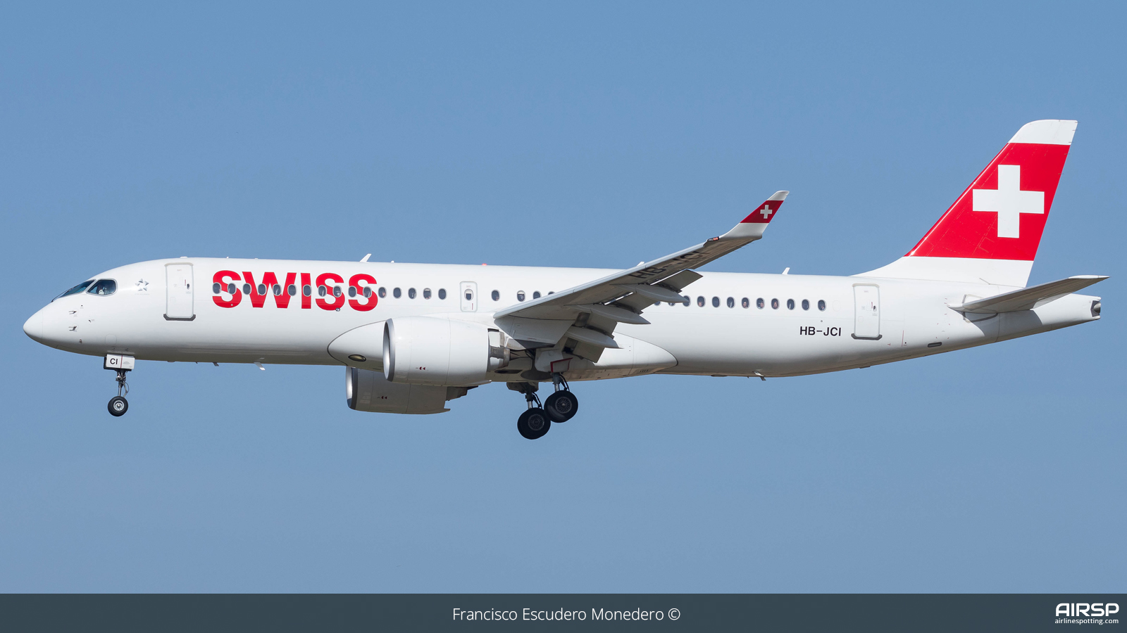 Swiss  Airbus A220-300  HB-JCI