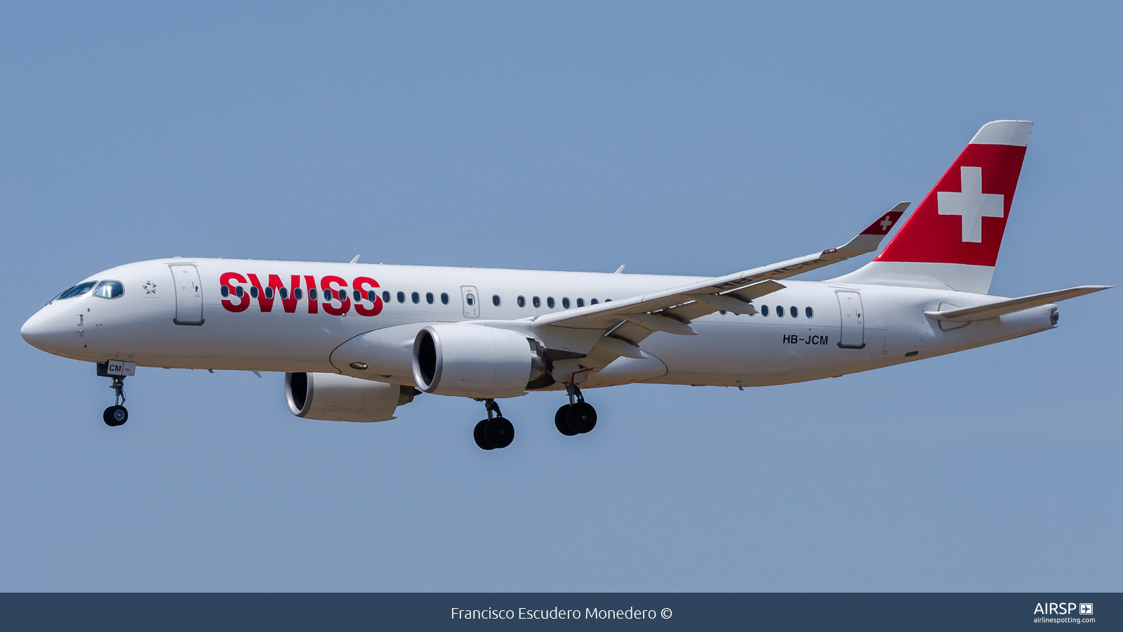 Swiss  Airbus A220-300  HB-JCM
