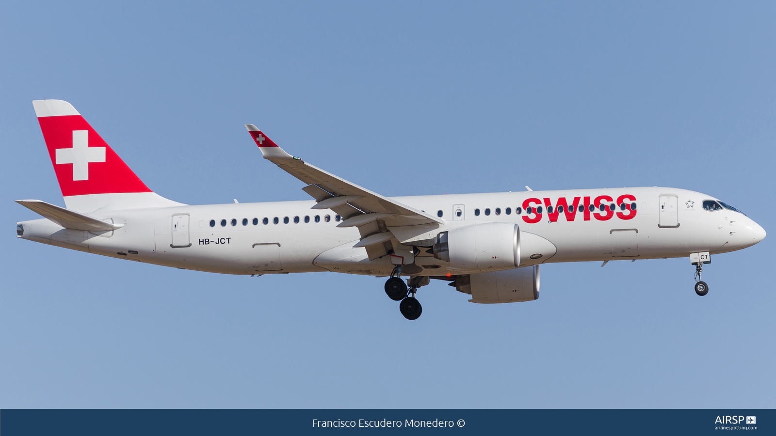 Swiss  Airbus A220-300  HB-JCT