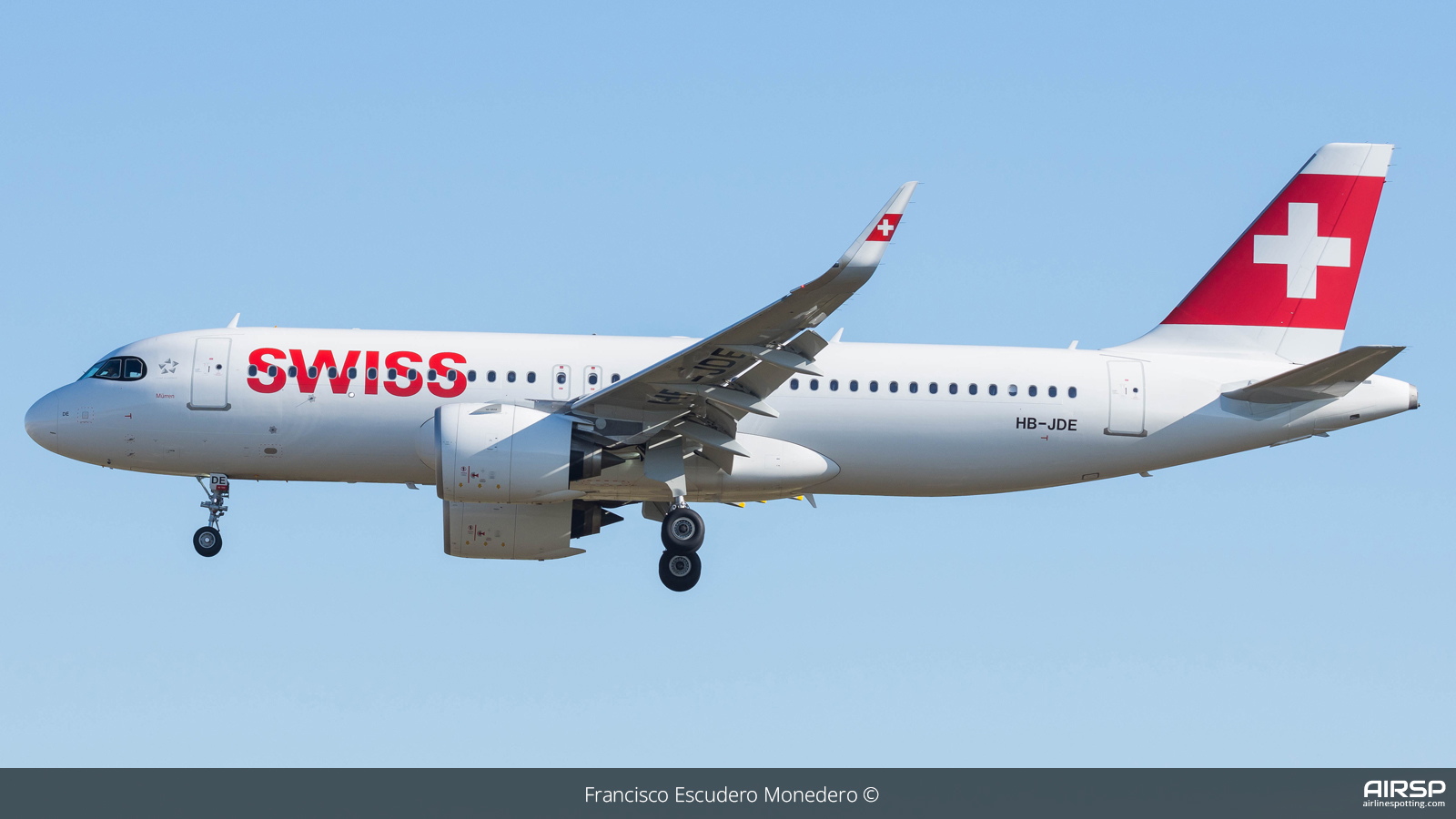 Swiss  Airbus A320neo  HB-JDE