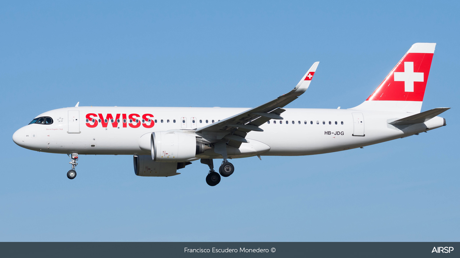 Swiss  Airbus A320neo  HB-JDG
