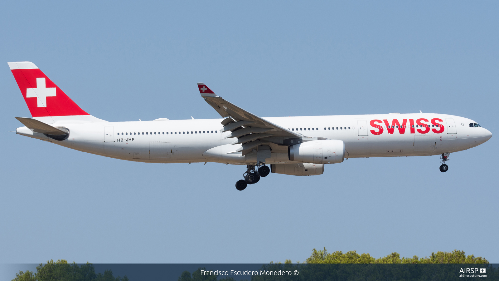 Swiss  Airbus A330-300  HB-JHF
