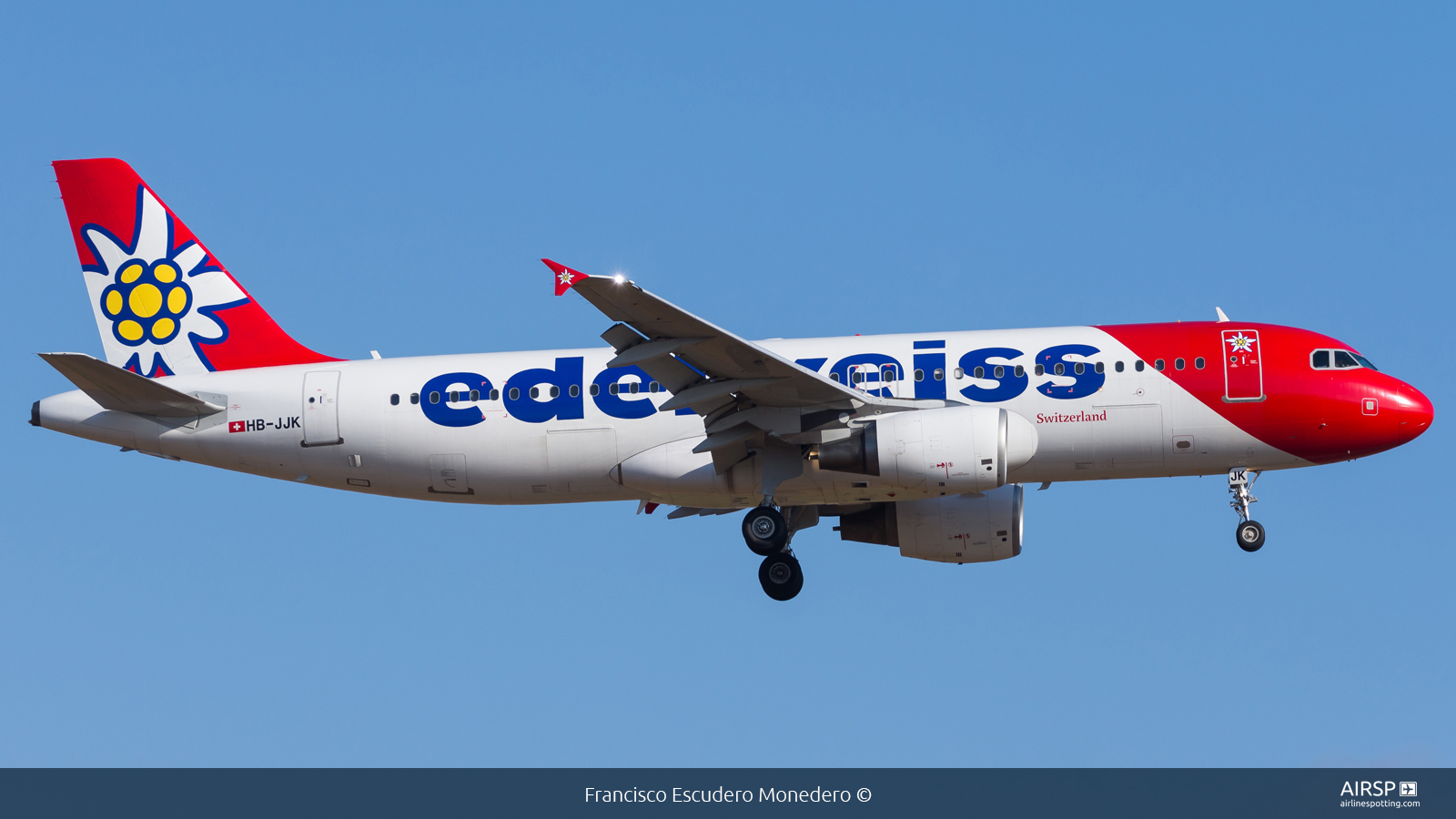 Edelweiss  Airbus A320  HB-JJK