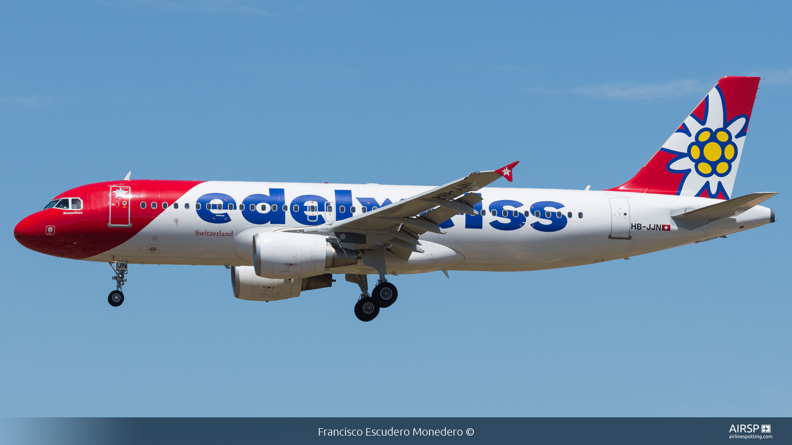 Edelweiss  Airbus A320  HB-JJN