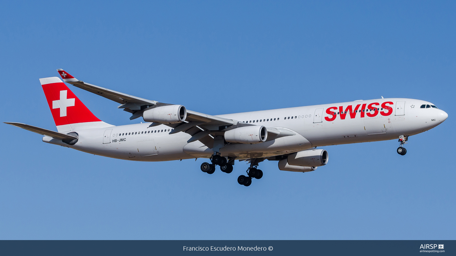 Swiss  Airbus A340-300  HB-JMC