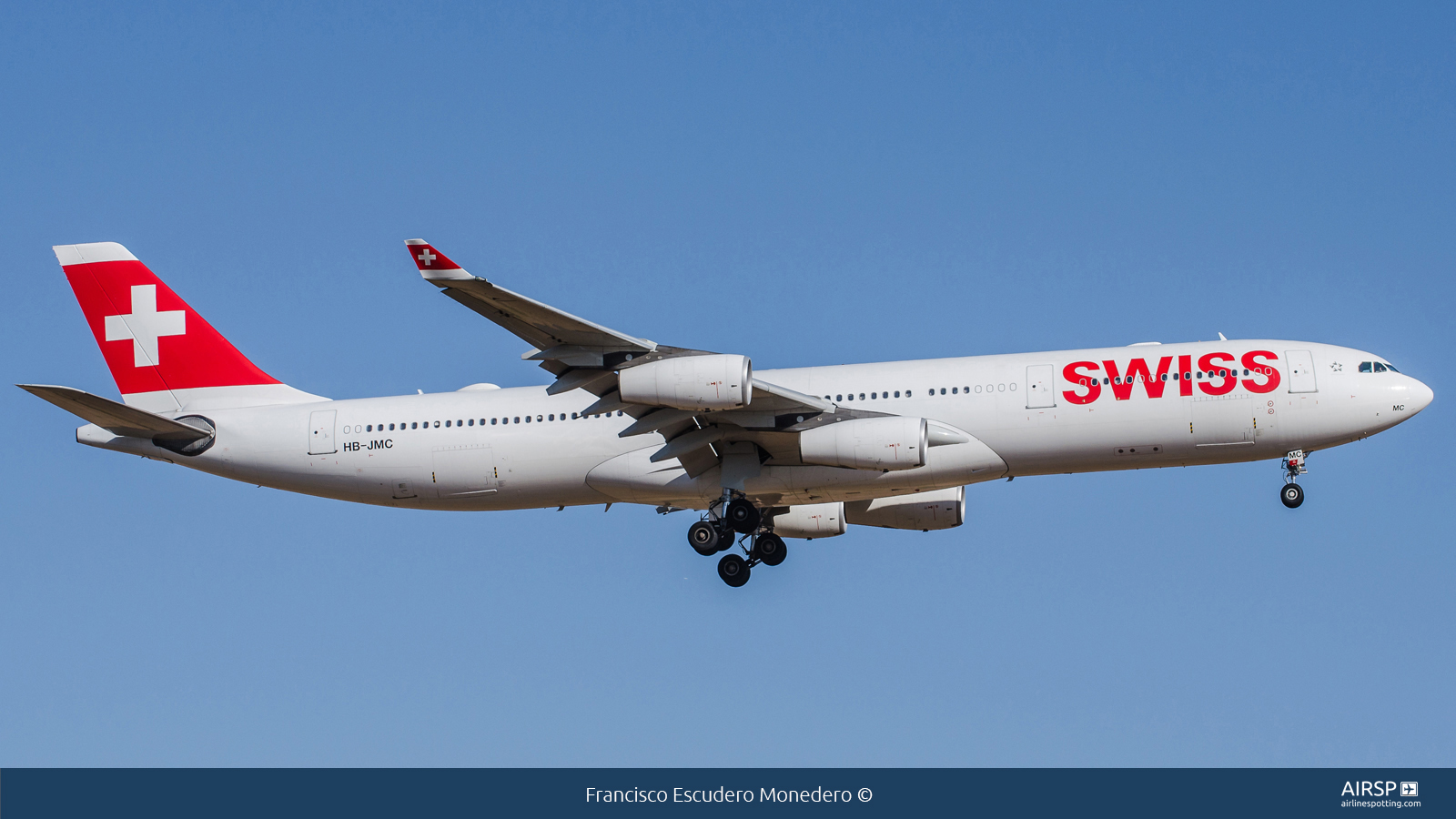 Swiss  Airbus A340-300  HB-JMC