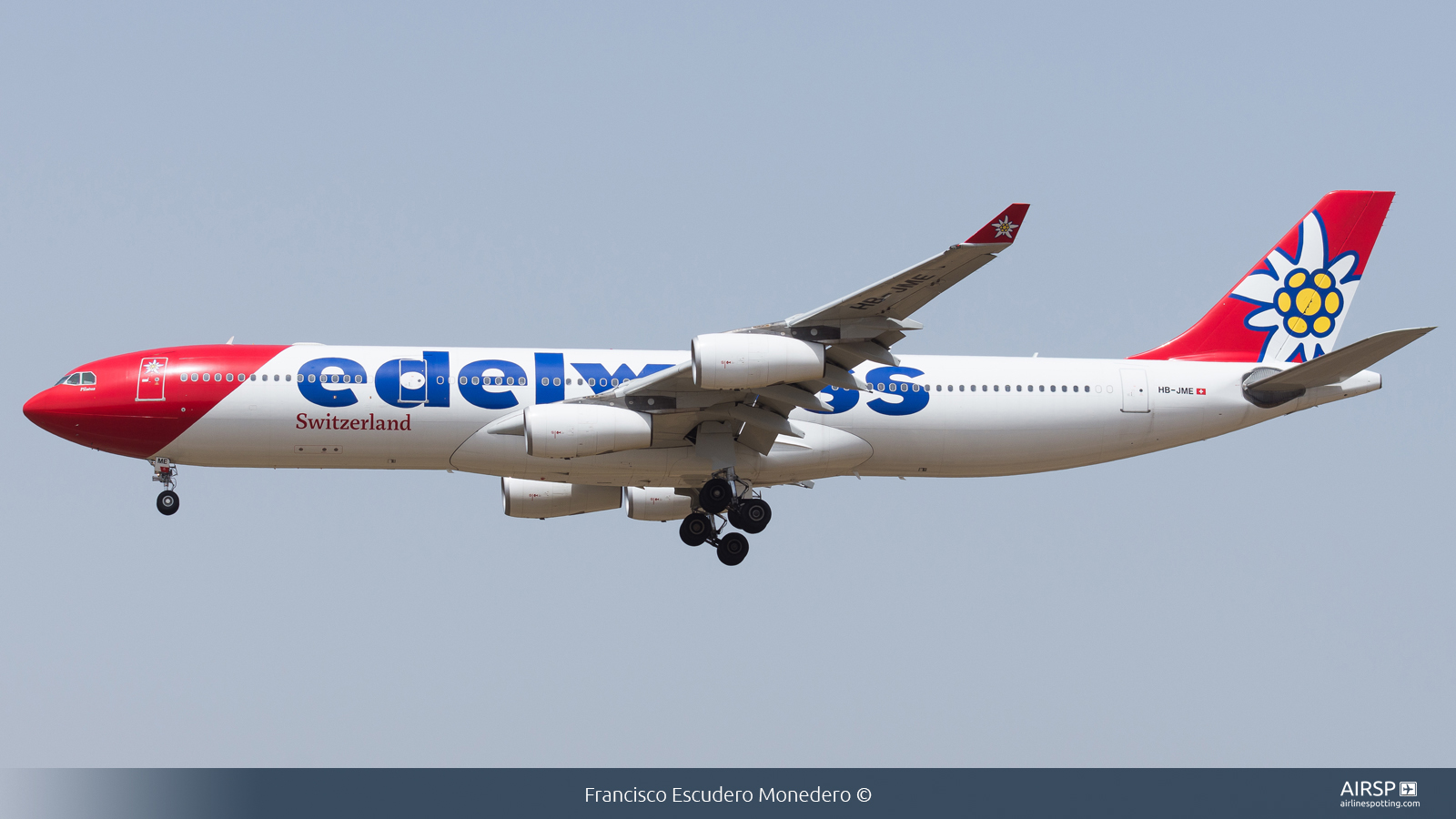 Edelweiss  Airbus A340-300  HB-JME
