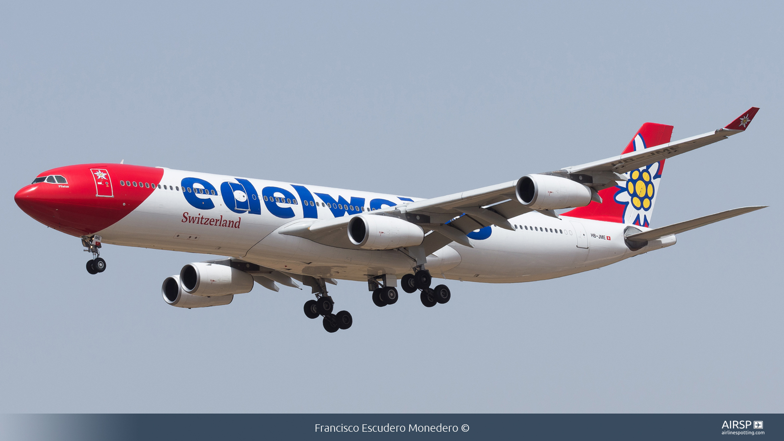 Edelweiss  Airbus A340-300  HB-JME