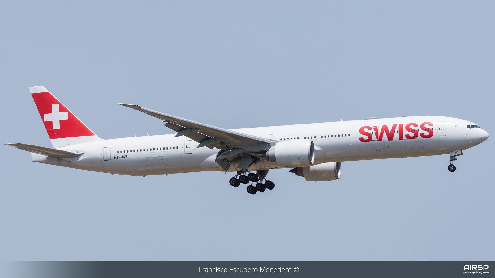 Swiss  Boeing 777-300  HB-JNB