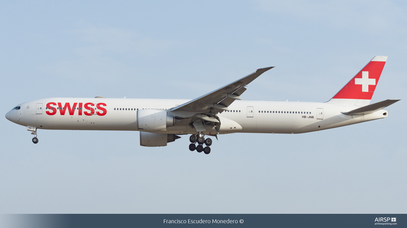 Swiss  Boeing 777-300  HB-JNB