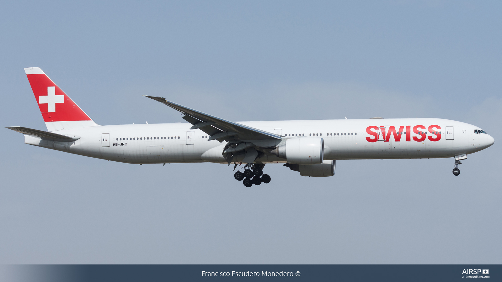 Swiss  Boeing 777-300  HB-JNC